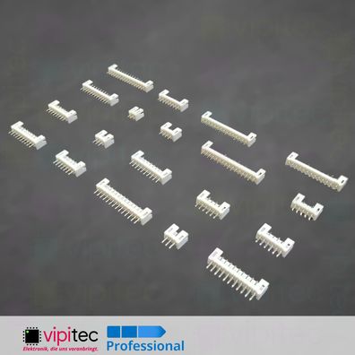 PH-2.0 Gerade Stiftleiste | THT Male Sockel PCB Header Stecker für 2mm Raster