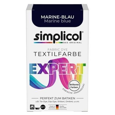 Simplicol Expert Stoff-Farbstoff Marine-Blau 150 g