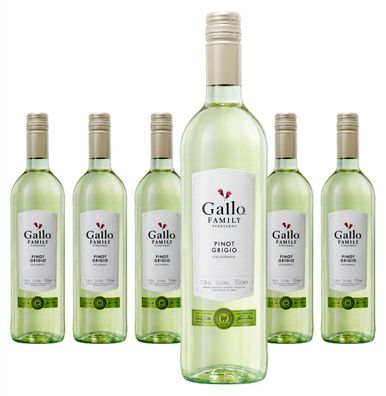 6 x Gallo Family Vineyards Pinot Grigio – 2024