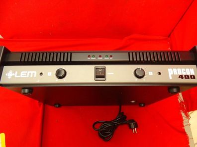 LEM Procon 400 Power Amplifier - Lem PRC 400