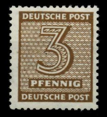 SBZ Westsachsen Nr 126Ywb ungebraucht ATTEST X71B79A