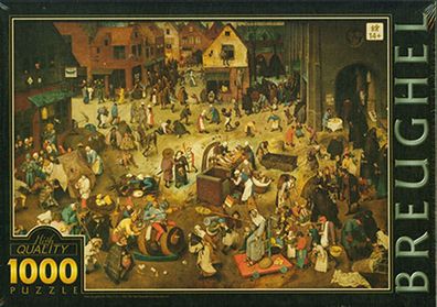 Der Kampf zwischen Karneval und Fasten, Bruegel