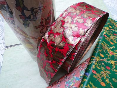 sehr altes Geschenkpapier Großbogen Papierabroller Geschäft Weihnachten Ostern