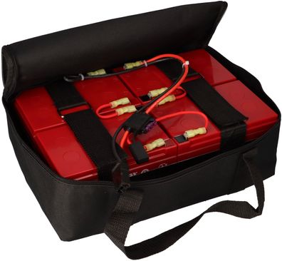 Akkusatz für Mach1 48V Akkupack Elektro Scooter 4x 12Volt 15Ah CSB Akku + Tasche