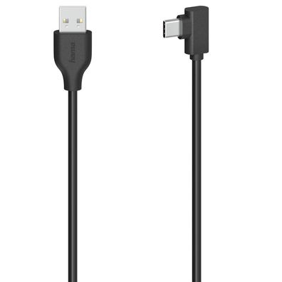 Hama USB-C USB-Kabel 3A 0,75m 75cm Kurz USB-A-Stecker zu C-Stecker Schnell Laden
