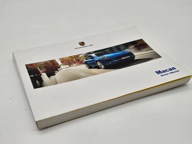 Original Porsche Macan 2015 Betriebsanleitung Handbuch WKD95B032015 englisch
