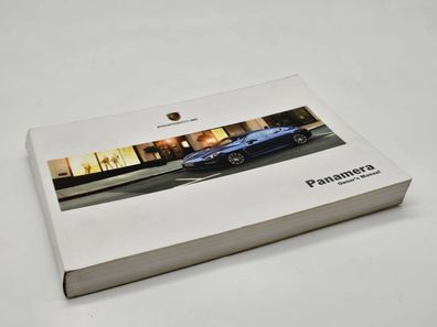Original Porsche 970 Panamera 4 , 4S , urbo 2016 Betriebsanleitung englisch