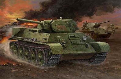 Hobby Boss 1:48 84806 Russian T-34/76 (1942 No.112) tank - NEU