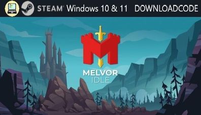 NEU PC Computer Spiel Melvor Idle für Windows 10 11 STEAM Download Code Game Key