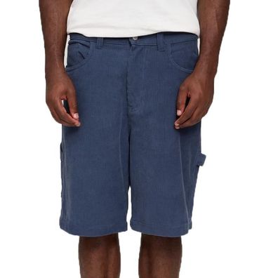 MAZINE Short Corduroy Workwear Shorts Organic Cotton ink blue - Größe: S