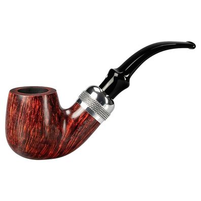 VAUEN Pfeife Chianti 115 N, braun, glatt, 9mm Filter, Weißpunkt