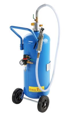 Mobiler Soda Sandstrahler Sodastrahler Strahlgerät 26l Kessel, 01553