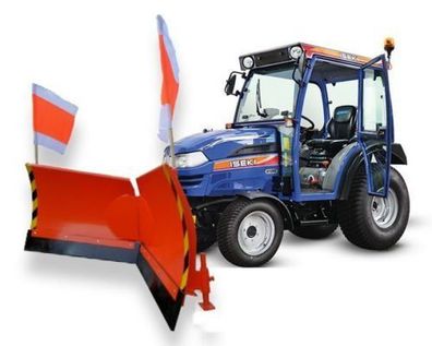 Schneeschild Schneepflug Vario Iseki Kat 0 Aufnahme 125 - 250 cm mit Hydraulik