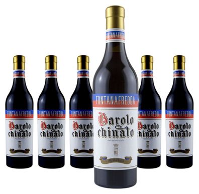 6 x Fontanafredda Barolo Chinato ( aromatisierter Wein )