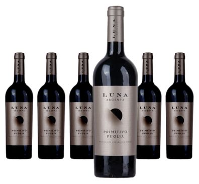 6 x Luna Argenta Primitivo – 2024
