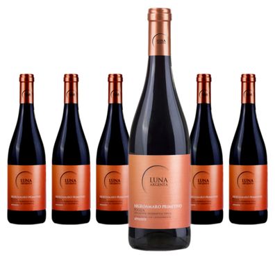 6 x Luna Argenta Negroamaro Primitivo Appassite – 2024