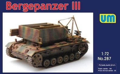 Unimodels 1:72 UM287 Bergepanzer III - NEU