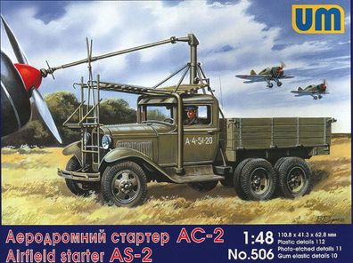 Unimodels 1:48 UM506 Airfield starter AS-2 on GAZ-AAA - NEU
