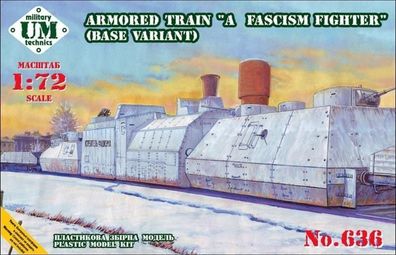 Unimodels 1:72 UMT636 Armored train A Fascism Fighter, base v. - NEU