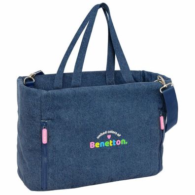 Benetton Denim Laptop-Tasche
