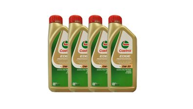 Castrol EDGE Professional A5 0W-30 Volvo-Motoröl 4x1 Liter