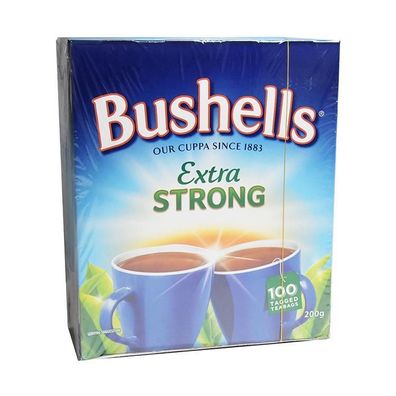 Bushells Extra Strong Black Tea Teebeutel [MHD: 14.02.2026] 100 St