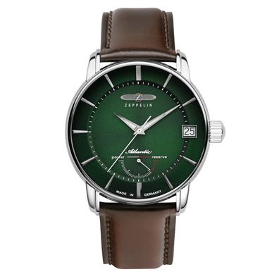 Zeppelin Atlantic Armbanduhr Eta-Automatik Werk 84164 Gangreserve Datum
