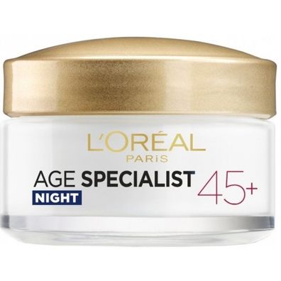 L'Oréal Paris Nachtfaltencreme Spezialist Alter 45+ 50 ml