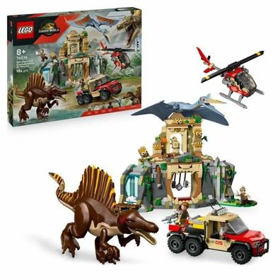 76976 Jurassic World Spinosaurier & Quetzalcoatlus: Hubschrauber-Einsatz