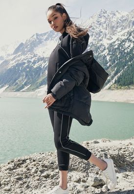 Urban Classics Damen Jacke Ladies Oversized Hooded Puffer TB3067