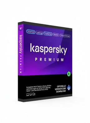 Kaspersky Premium Total Security 2026 - 1 PC /1 Jahr - Code & Download-Link per Mail