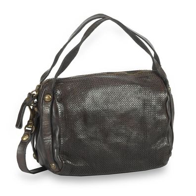 Campomaggi Umhängetasche C001600ND X0043, grigio, Herren