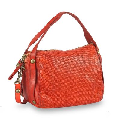 Campomaggi Umhängetasche C001600ND X0043, rosso, Herren