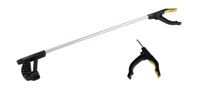 Alu Greifarm mit Magnet Greifzange Greifhilfe Müllgreifer Alltagshilfe Greifer