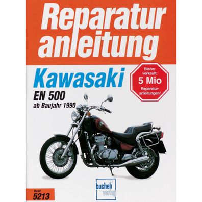 Kawasaki EN 500 Baujahre ab 1990 Bucheli Reparaturanleitung Reparaturhandbuch