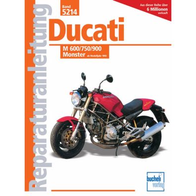 Ducati M 600, 750, 900 Monster Bj. ab 1993 Reparaturanleitung Reparaturhandbuch