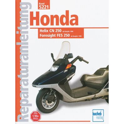 Honda Helix CN 250, Foresight FES 250 Typ MF 02 Bj. ab 1988 Reparaturanleitung