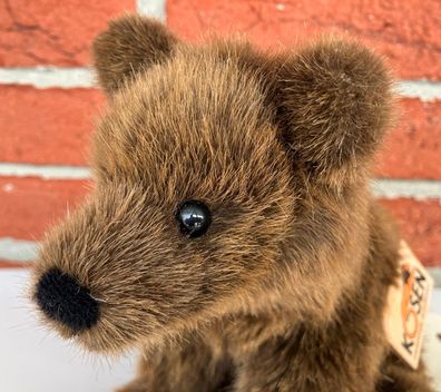 Kösen 4860 Braunbär Wald Bär Lümmel Alpaka Braun Plüschtier Stofftier 22cm NEU!