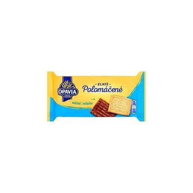 Opavia Goldene halbtauchte Milchwafer 100 g