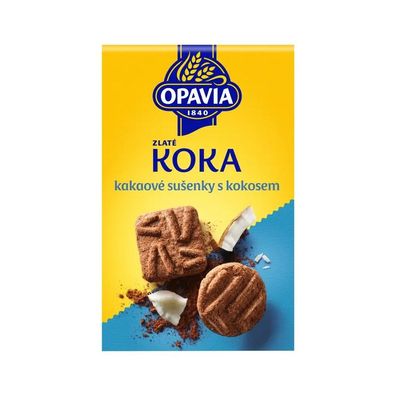 Opavia goldene Kokos-Kekse 180 g