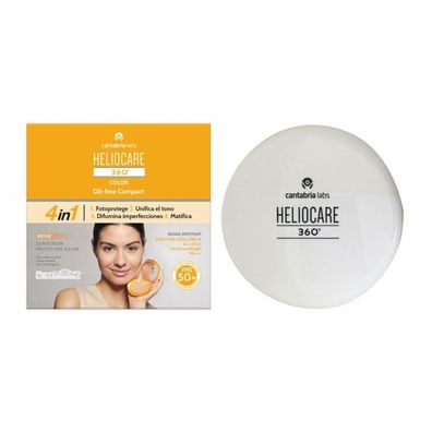 Heliocare 360º ölfreie Kompaktfarbe SPF50 #Beige 10 gr