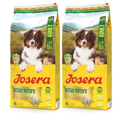 Josera Active Nature 2 x 12,5 kg Sparpaket