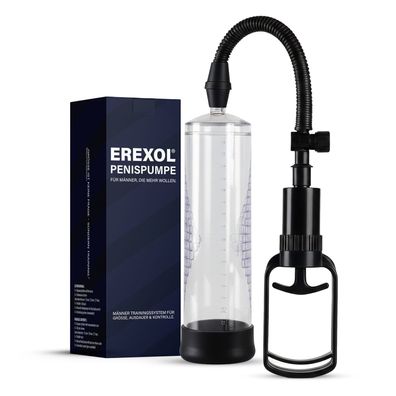 Erexol Penispumpe | aus medizinisch unbedenklichem Material | für aktive Männer | 1x