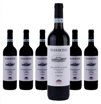 6 x Marrone Marrone Barbera d'Alba DOC Carlot – 2023