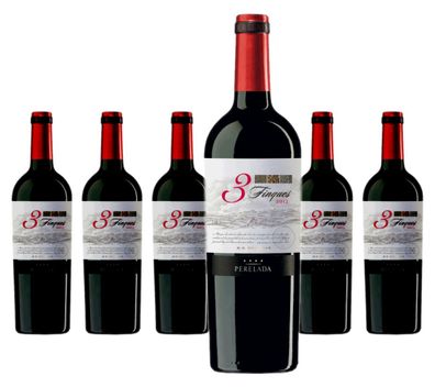 6 x Castillo Perelada 3 Finques (Fincas) Crianza – 2021