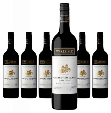 6 x Wakefield Cabernet Sauvignon Estate – 2021