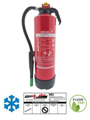 Jockel 6L AB fluorfreier Schaumfeuerlöscher Auflade 34A, 144B S 6 JXF 34GREEN 2