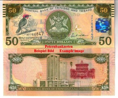 Trinidad & TOBAGO 50 Dollars Unc P 50 #62017#