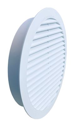 Lüftungsgitter weiß DN 200 incl. Schaumgummidichtung