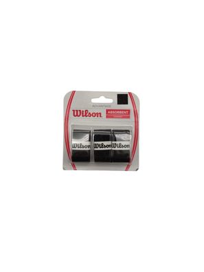 Wilson Overgrip Advantage Overgrip, unisex, chwarz 3 Stück